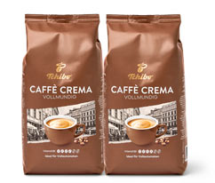 Caffè Crema Vollmundig - 2x 1 kg Ganze Bohne