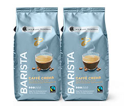 BARISTA Caffè Crema – 2x 1 kg Ganze Bohne