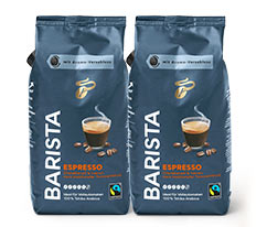BARISTA Espresso – 2x 1 kg Ganze Bohne