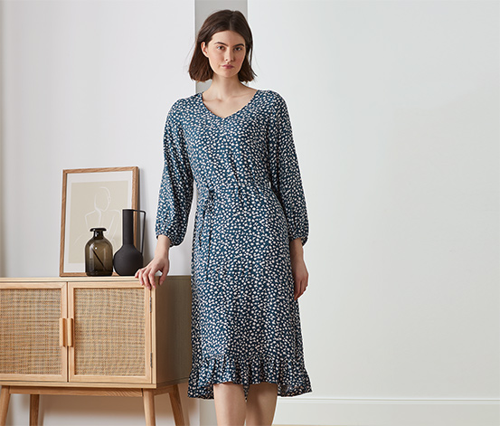 Kleid mit Volant online bestellen bei Tchibo 613029