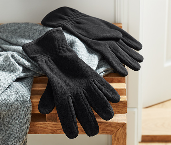 Fleece-Handschuhe, schwarz online bestellen bei Tchibo 627898