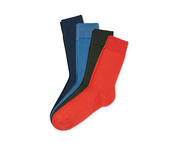 4 Paar Merino-Socken, dunkelblau, rot und dunkelgrün online bestellen bei  Tchibo 619114