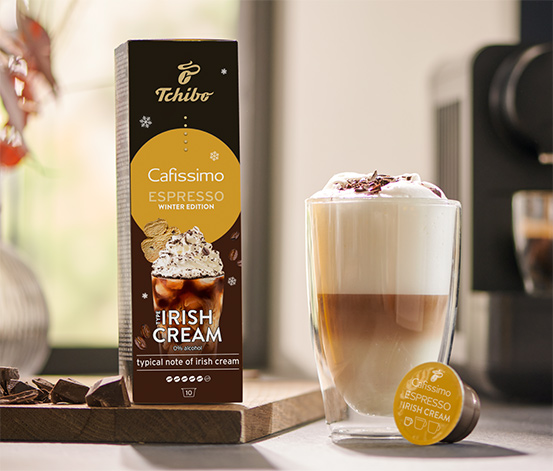 Flavoured Espresso – Irish Cream – 10 Kapseln online bestellen bei Tchibo  521161