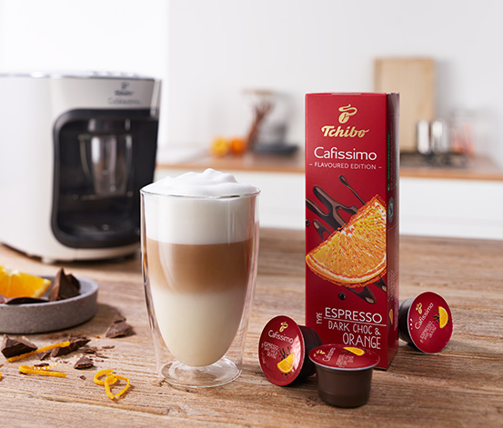 Flavoured Edition – Espresso Dark Choc & Orange - 80 Kapseln online  bestellen bei Tchibo 498556