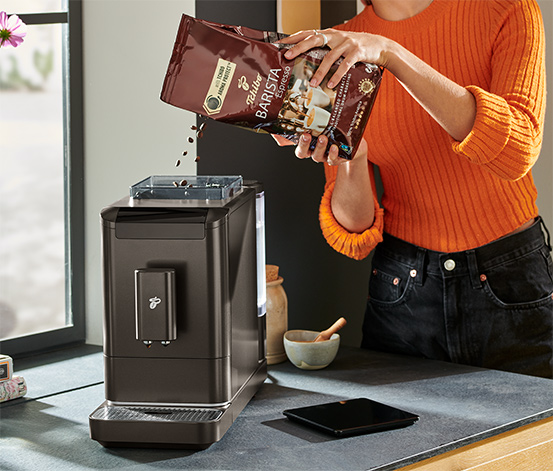 Tchibo Kaffeevollautomat »Esperto2 Caffè«, Granite Black online bestellen  bei Tchibo 650615
