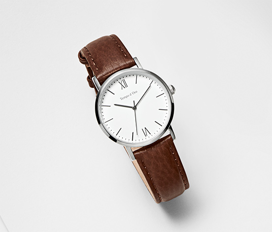 Leder-Armbanduhr »Classic« online bestellen bei Tchibo 351638