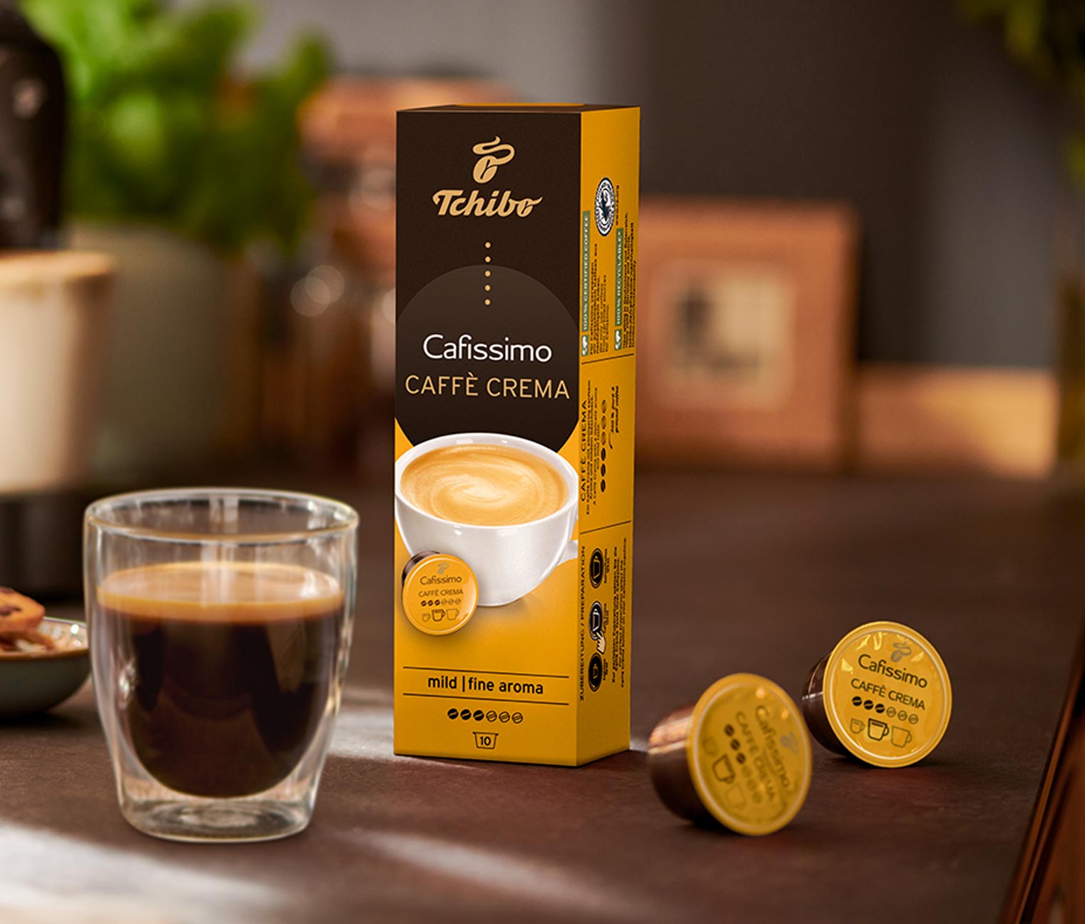 Caffè Crema mild – 10 Kapseln online bestellen bei Tchibo 464511